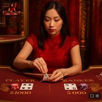 Betibet - Live Baccarat - Real Dealer Casino Game