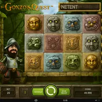 Betibet - Gonzo's Quest Slot Game - NetEnt Casino Game