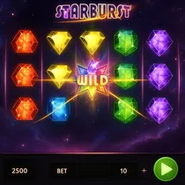 Betibet - Starburst Spilleautomat - Ekte Penger Spill